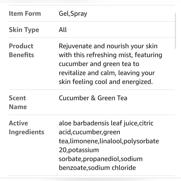 New Mario Badescu Facial Spray Aloe Cucumber And Green Tea 6 fl oz - Picture 7 of 8